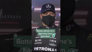 Bottas Admits He's Had Help From Hamilton..