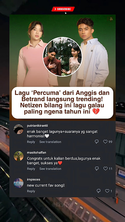 Anggis & Betrand Bikin Nangis Lewat Lagu “Percuma”! 😭