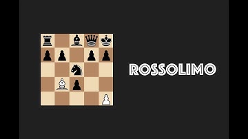 Chess: Plans in the g6 Rossolimo as Black