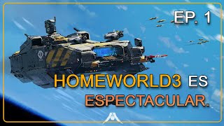 La Campaña de HOMEWORLD 3 es ESPECTACULAR - GAMEPLAY ESPAÑOL