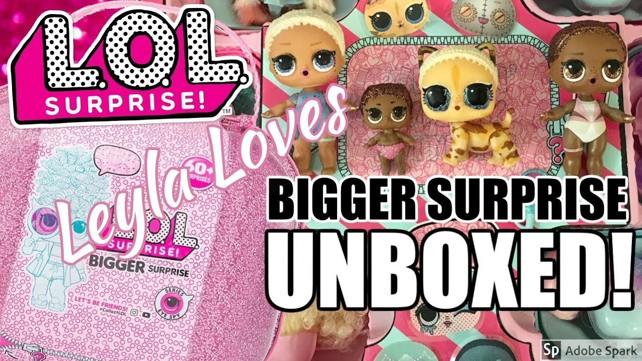 Unboxing L.O.L Surprise! Bigger Surprise...Full Review! 💗