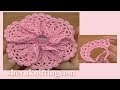 How to Crochet 3D Flower Tutorial 99 Part 1 of 2