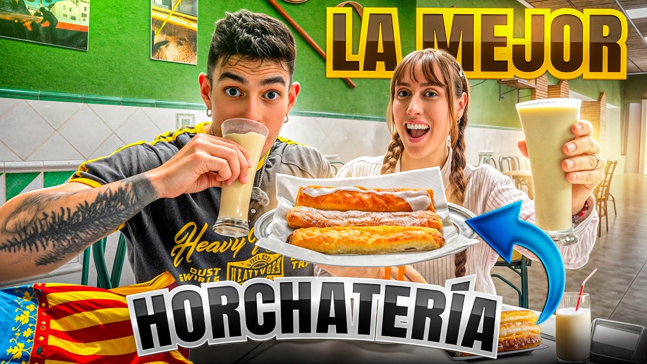 PROBAMOS las HORCHATERÍAS MÁS VIRALES de VALENCIA 🍹😱 ¡INCREÍBLES!