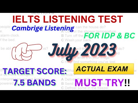 Cambridge Ielts Listening Test With Answers | July 2023