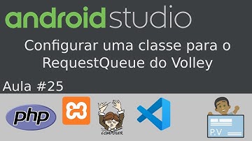 [Curso 2019 - Android Studio + PHP] Aula 25 - Configurar uma classe para o RequestQueue do Volley