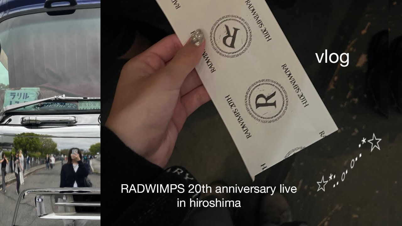 念願！RADWIMPSのLIVEに行ってきた☆*:.｡.