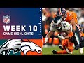 Eagles vs. Broncos Week 10 Highlights | NFL 2021