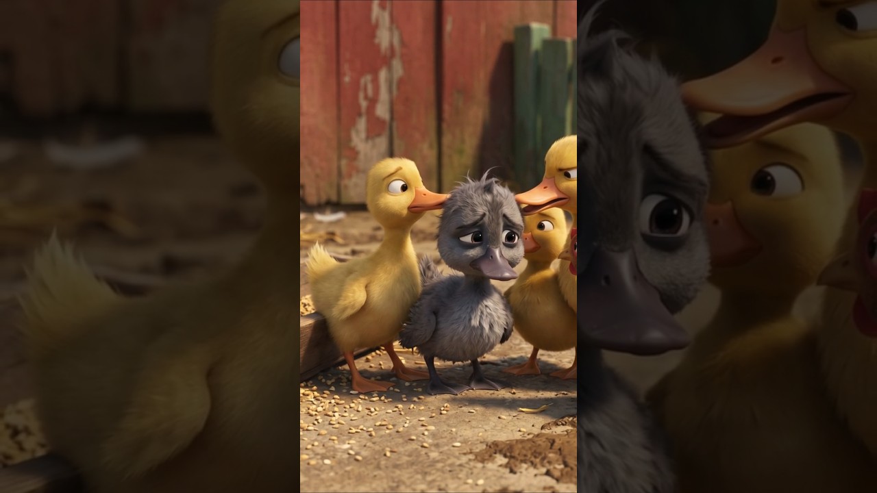 Kardeşleri Bile Onu İstemedi! 😢🦢 | Çirkin Ördek Yavrusu