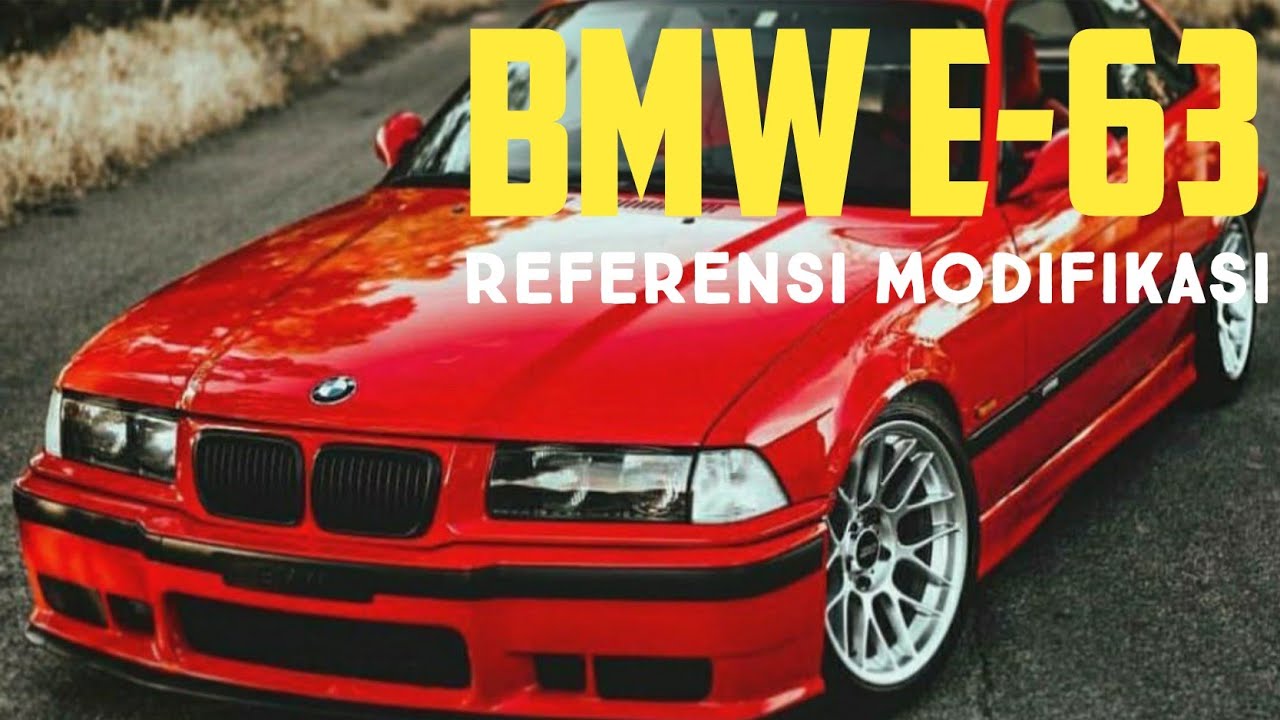 BMW seri E Modifikasi mobil sedan eropa  yang sudah 