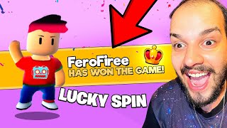 Opening 11 Spins and Winning all the Matches in Stumble Guys!