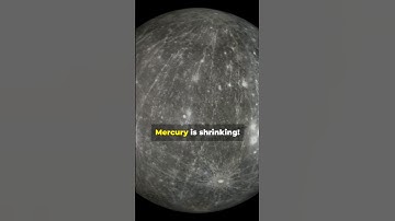 77 - Mercury is Shrinking: Discover Why!  #scienceexplained #mercury #universe #solarsystem
