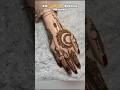 Eid Mehndi Design 2026 🌙 | Easy & Beautiful Mehndi for Eid | Latest Arabic Mehndi #shorts #eidmehndi