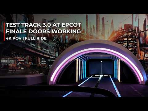 Test Track 3.0 Finale Doors Working | 4K POV FULL RIDE