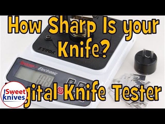 Knife Sharpness Tester: The Edge-on-Up Industrial Edge Tester