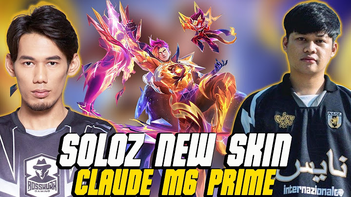 SOLOZ NEW SKIN CLAUDE❗️M6 PRIME❗️