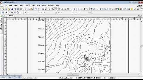 05 Contouring in Surfer - import into AutoCAD
