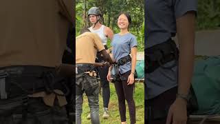 Abseiling sipi falls #adventure