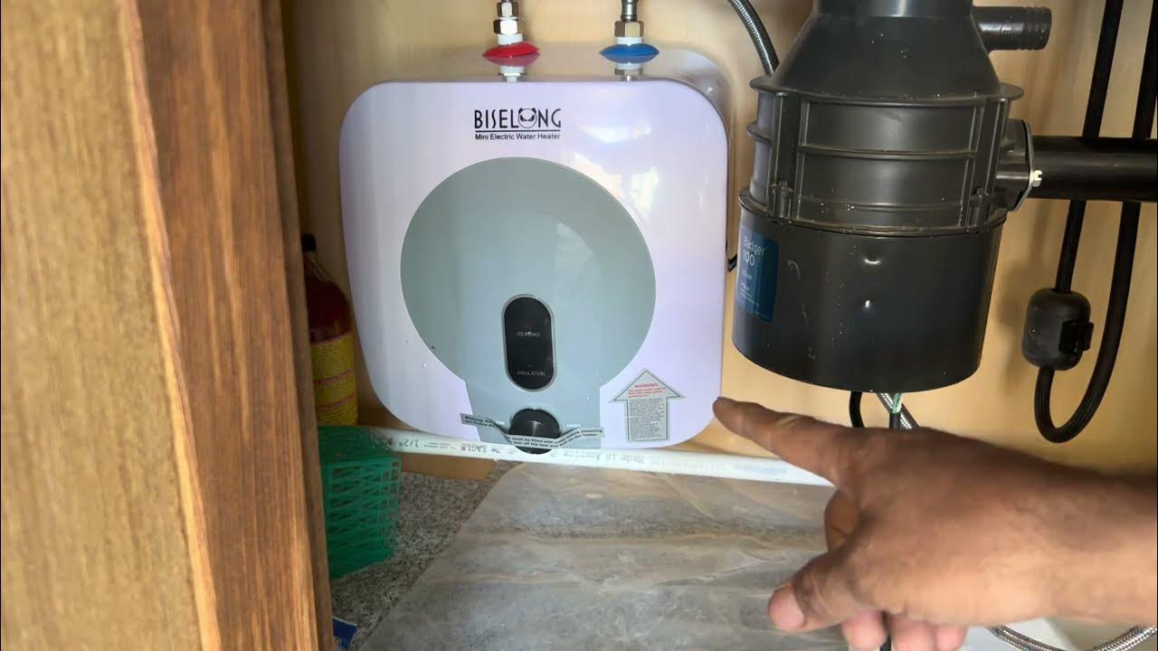 Mini Electric Hot Water Heater BISELONG Installation Step By Step - YouTube