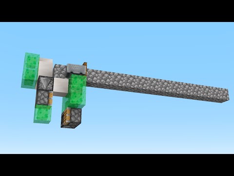 Minecraft - Automatically create bridges with this redstone mechanism