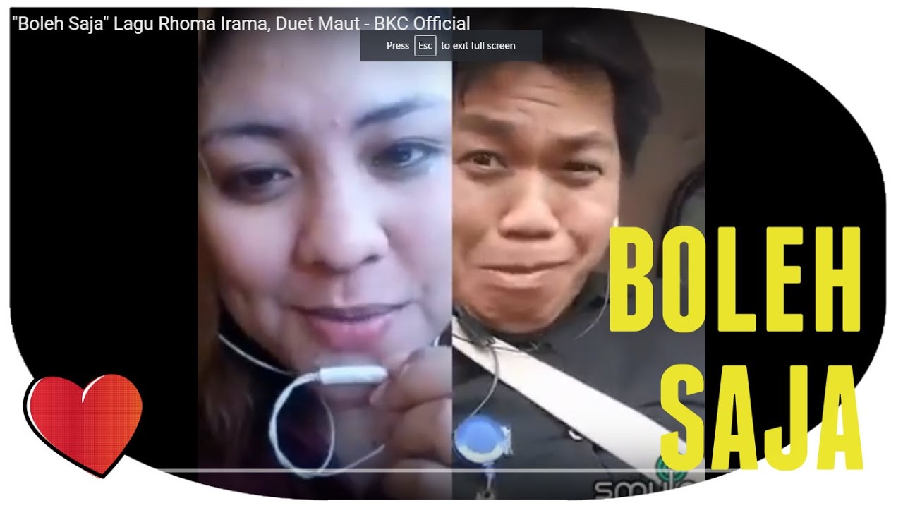 Lucu Boleh Saja Lagu Rhoma Irama Duet Maut BKC Official YouTube