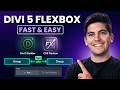Divi 5 Group Module Settings: Mastering Flexbox Layouts & Gaps 🚀