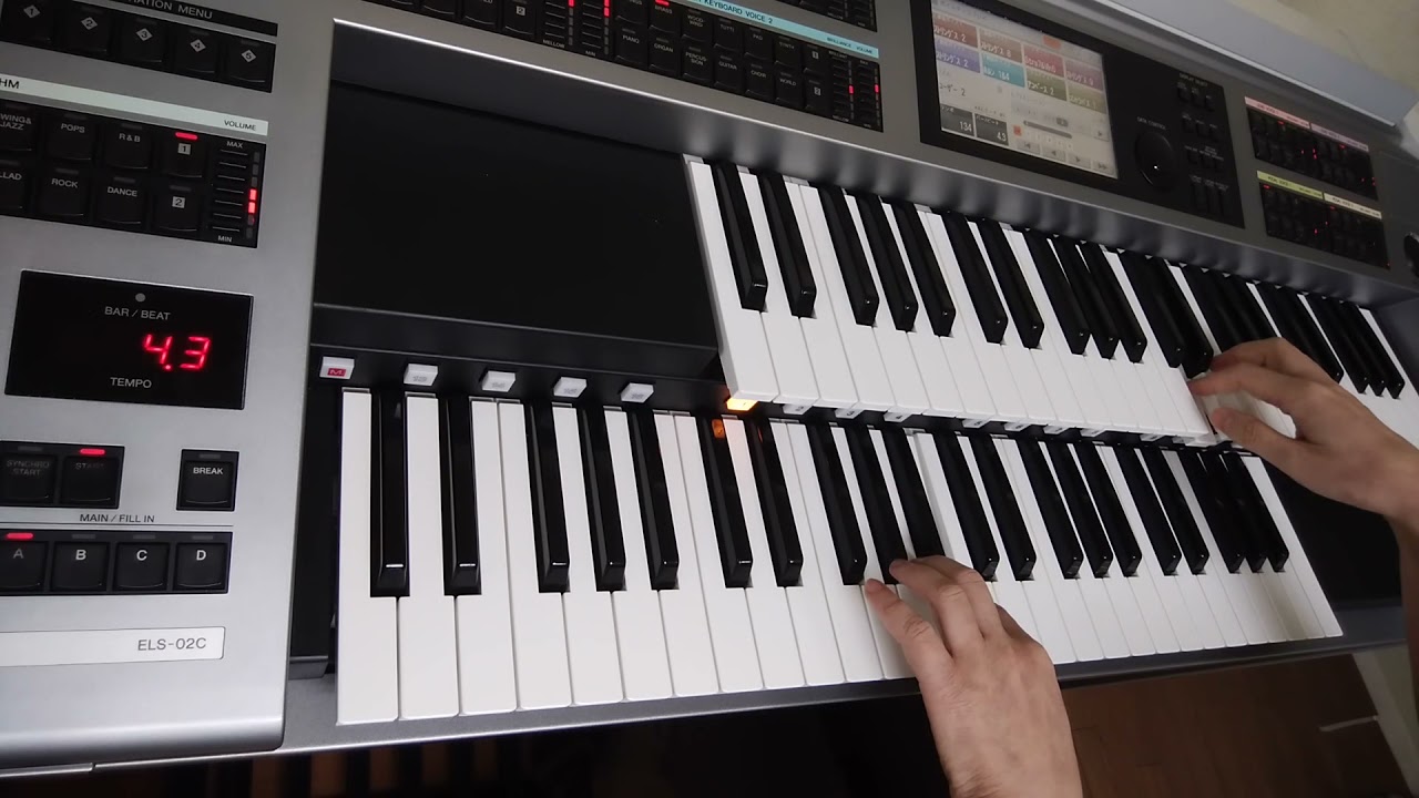 フライ・ミー・トゥー・ザ・ムーン【エレクトーン演奏(7級)】 - YouTube