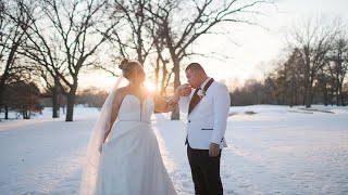 Snowy Majestic Oaks Wedding Highlight Film | Ham Lake, MN