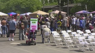Over 1,000 people gather for May Day rally in Salem