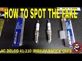 HOW TO SPOT FAKE AC DELCO IRIDIUM KNOCKOFF SPARKPLUGS