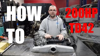 HOW TO Build A 200HP+ BEAST of a TD42 in your NISSAN PATROL  PT1