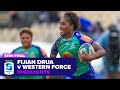 Fijian drua v western force highlights  semi final  super rugby womens 2024
