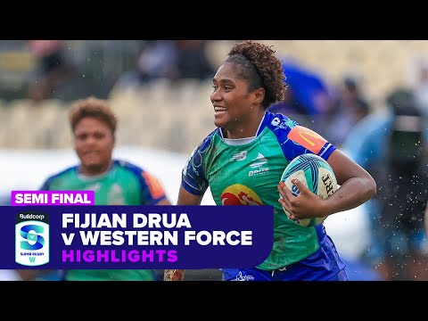 Fijian Drua v Western Force Highlights | Semi Final | Super Rugby Women's 2024