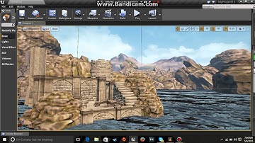 Unreal Bridge and Pillar placement