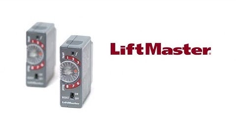 LiftMaster - How to Install and Adjust LOOPDETLM Loop Detector