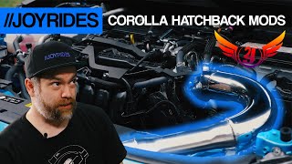 JOYRIDES | 2J Racing Intake | Corolla Hatchback Mods!