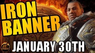 Iron Banner Is Back - Destiny 2 Weekly Reset January 30Th