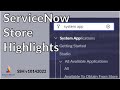 ServiceNow Store Highlights (SSH) v10142022