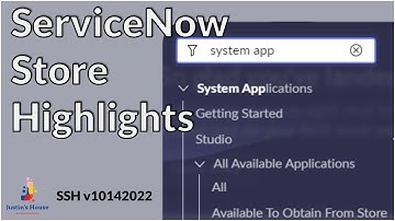 ServiceNow Store Highlights (SSH) v10142022