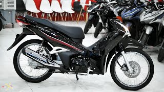 Honda Wave 125i 2020 - Black Red - Bánh căm đen bóng - Walkaround