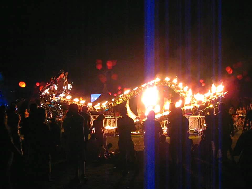 conventions meaning Fire Snake at Coachella