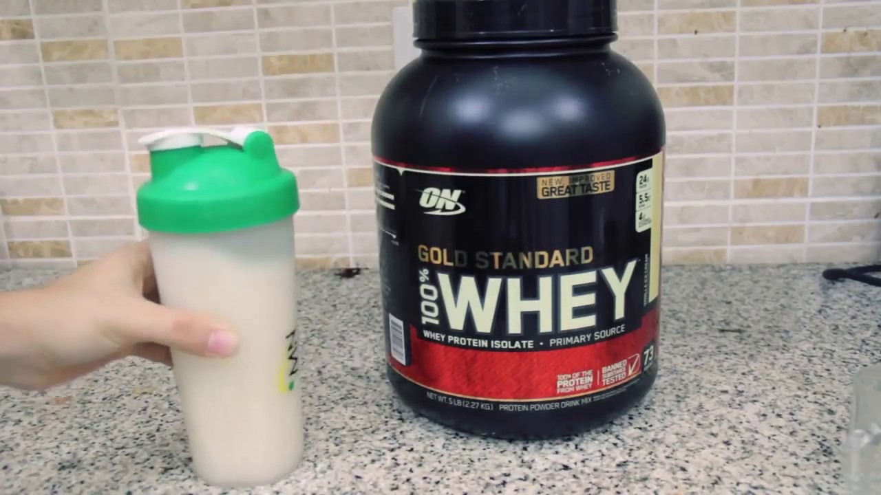 Whey protein, proper way to use it. YouTube