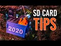 Camera SD Card Tips