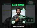 DELETE COMMNET | Learn excel in Marathi | ZATPAT EXCEL SERIES