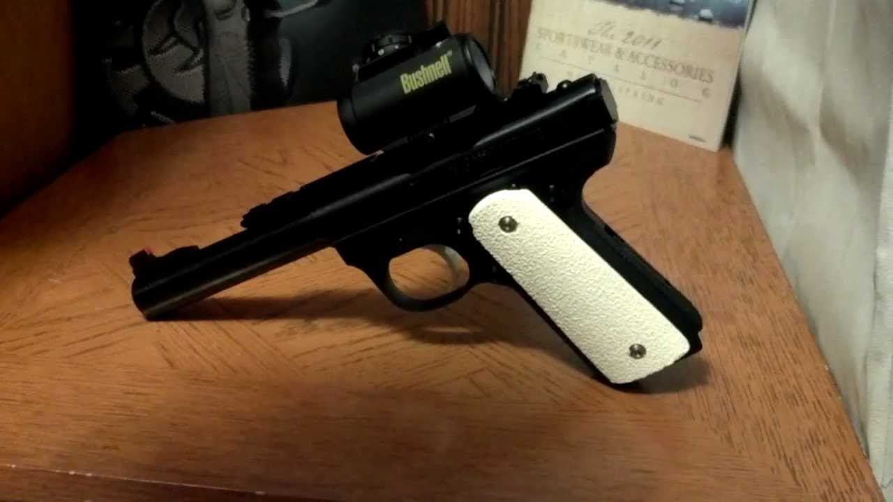 ruger mark iii 22 45 grip mods YouTube