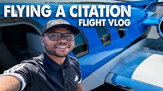 FLYING A CITATION JET TO CLARK COUNTY AIRPORT | FULL FLIGHT | FLIGHT VLOG