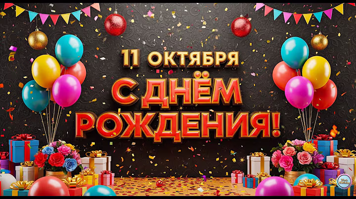 🔥10 октября 2025🔥|C Днем Рождения тебя!🎁|Happy Birthday To You REMIX!!! #10октября #сднемрождения