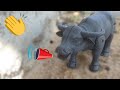 Reviews of walking buffalo toys (รีวิวของเล่น ควายเดินได้ มีเสียงร้อง มีไฟ)