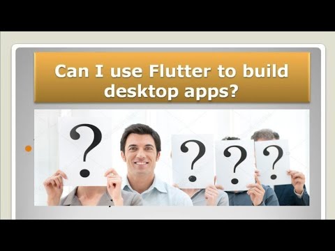 Can I use Flutter to build desktop apps | क्या मै Flutter के साथ एक डेस्कटॉप App बना  कर सकता हूं?