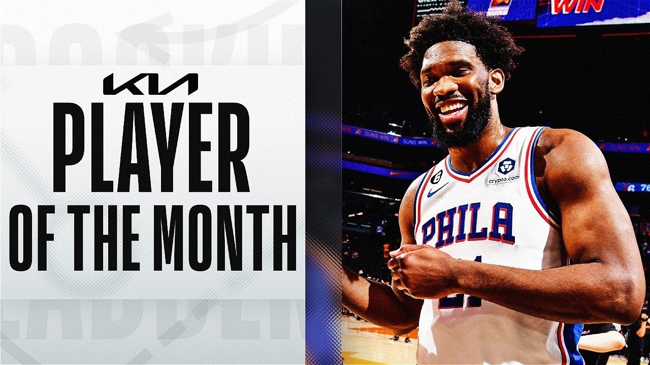 Joel Embiid's Kia NBA Eastern Conference Player of the Month | March & April Highlights