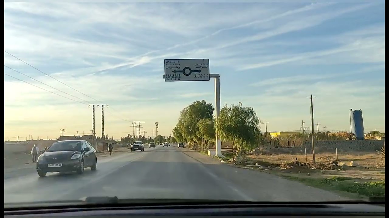 طريق غليزان زمورة